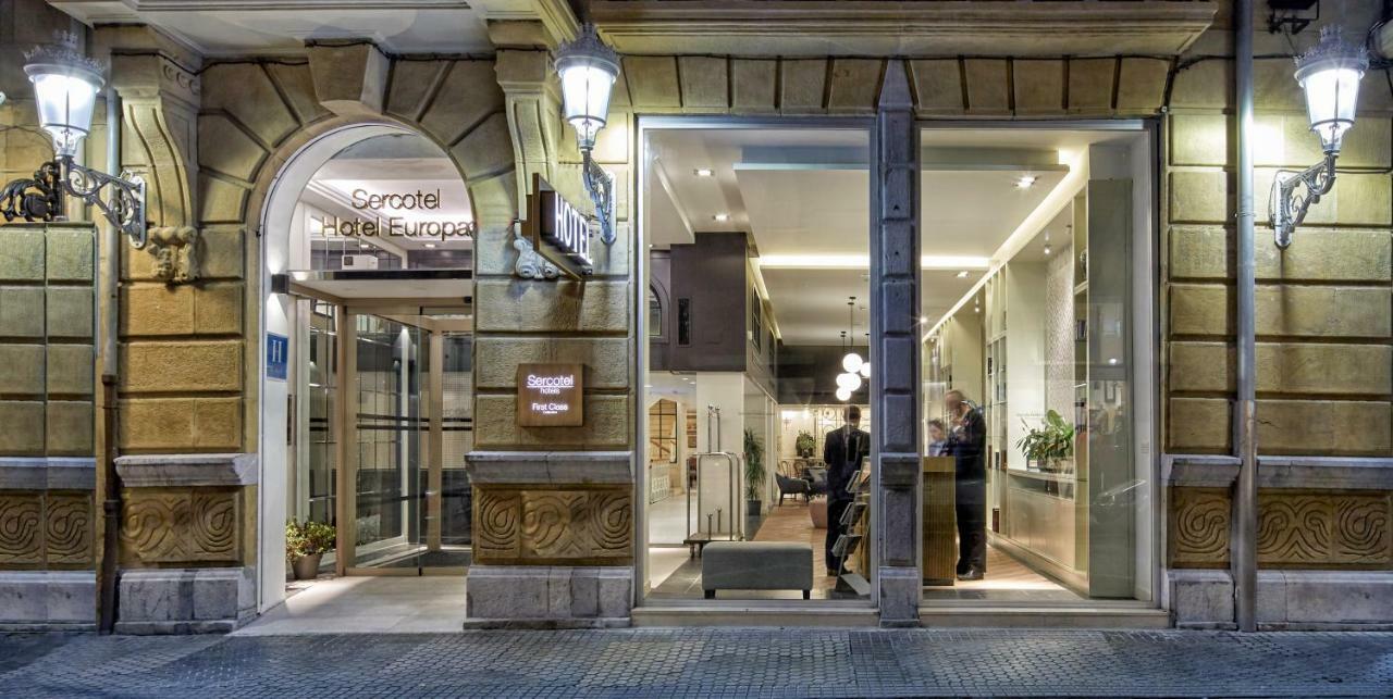 Sercotel Apartamentos Europa San Sebastián Exterior foto